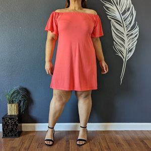 West Loop Peach Dress